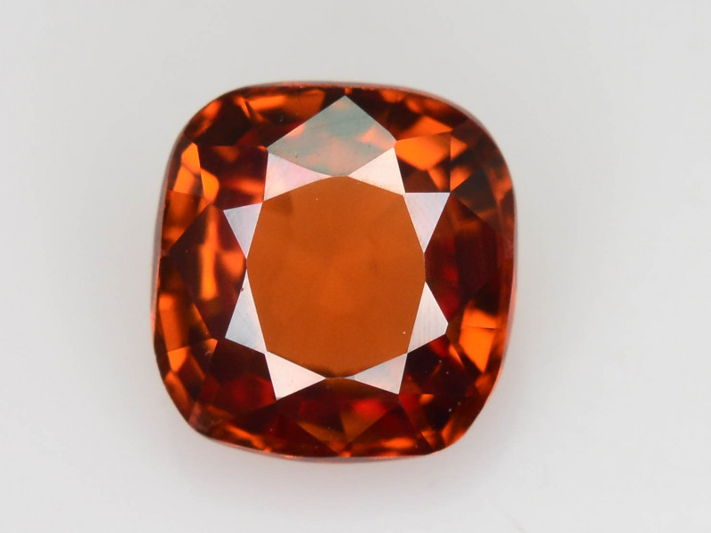 Rare Red Zircon 1.95 ct Imperial Specie Cambodian Mined