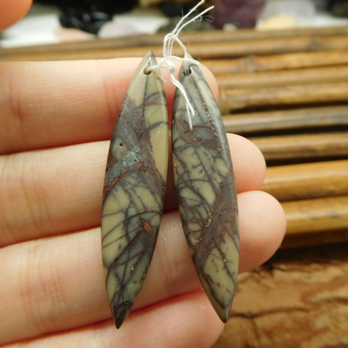 red creek jasper drilling pair (G3621)