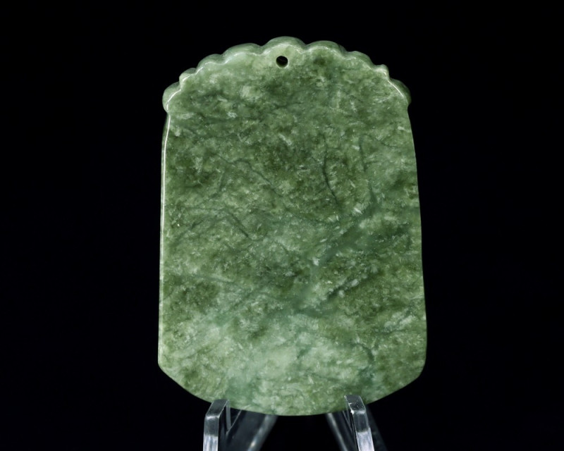 Burmese Jadeite Jade Dragon Carving Pendant Type A G1904