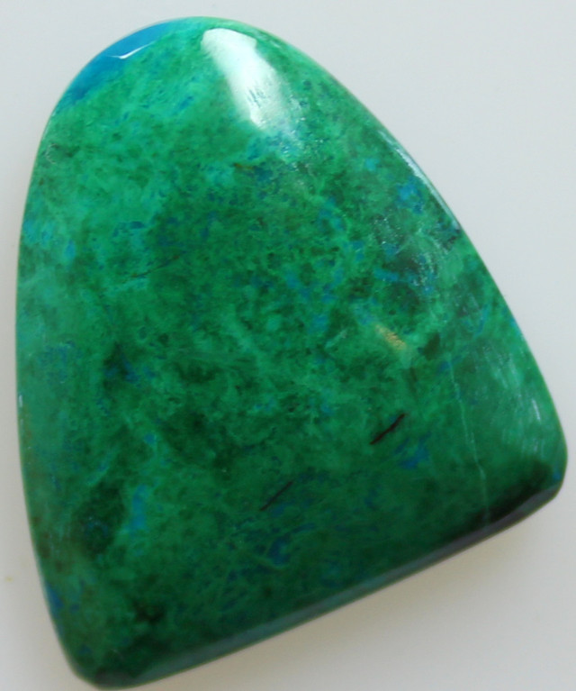 26.15CTS TOP CHRYSOCOLLA GREEN/BLUE POLISHED STONE