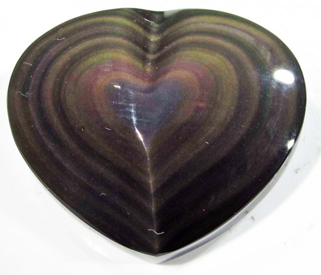 Rainbow obsidian