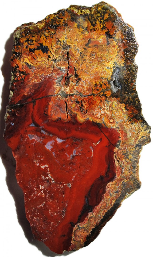 160.00 CTS RED MEXICAN JASPER [F5006]