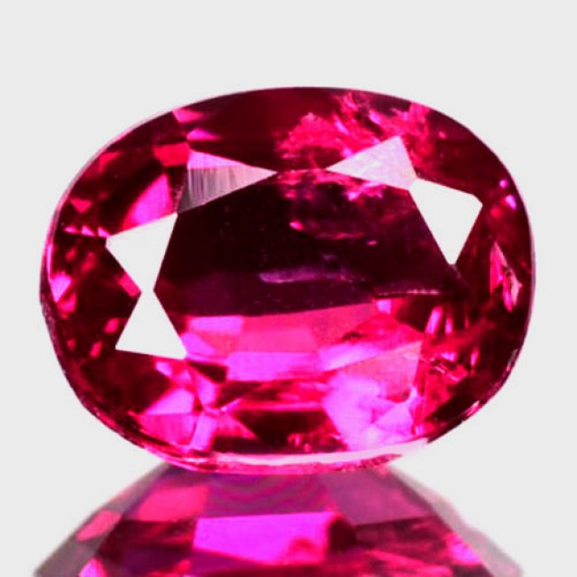 0 64 cts reddish pink ruby mozambique oval 0 64 cts reddish pink ruby mozambique oval