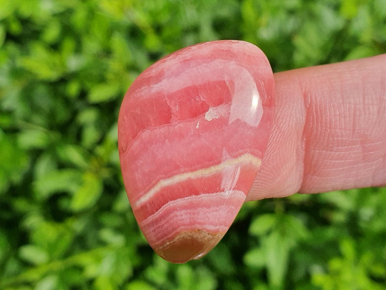 Pink and sale white gemstone