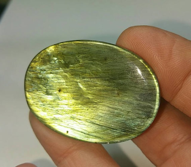 40mm labadorite cabochon oval cabochon 70ct 40 by 29 by 7mm