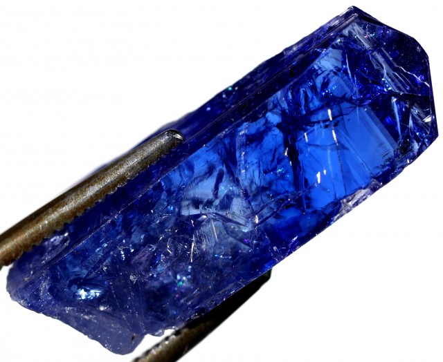 15.05 CTS QUALITY TANZANITE CRYSTAL SPECIMEN [STS690]SAFE