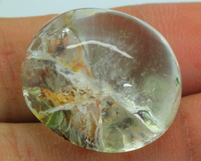 quartz aquascape 48 10ct aquascape inclusion phantom quartz cabochon quartz aquascape 48 10ct aquascape inclusion phantom quartz cabochon