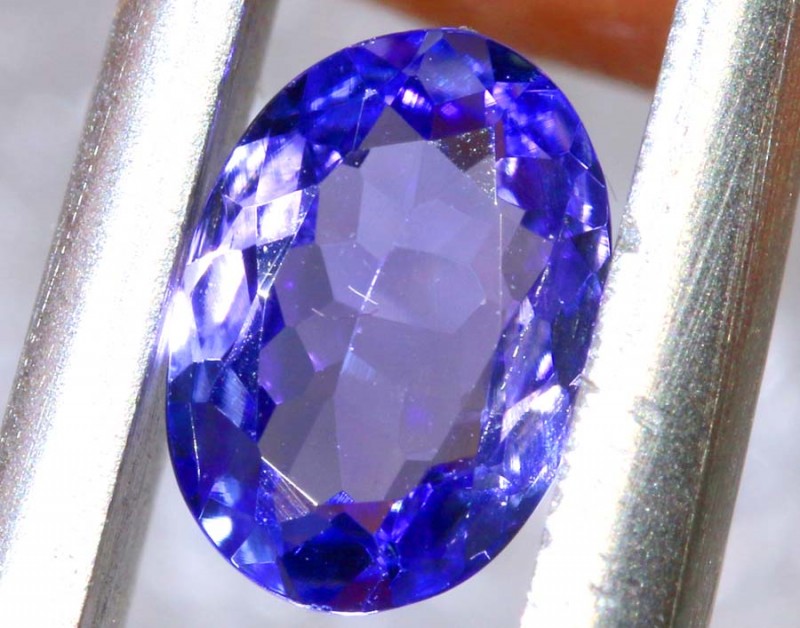 0 74 CTS TANZANITE FACETED GEMSTONE TBM KOA 15