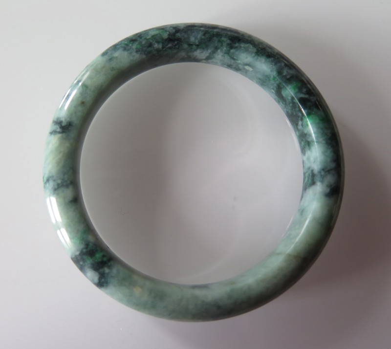 Bracciale In Giada Naturale 10mm: Autentica Giada Cinese Intrecciata - Eleganza E Benessere