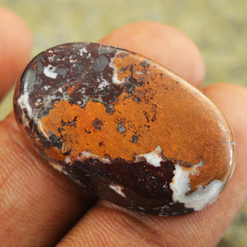 cabochon di pietra preziosa di dolomite di rame