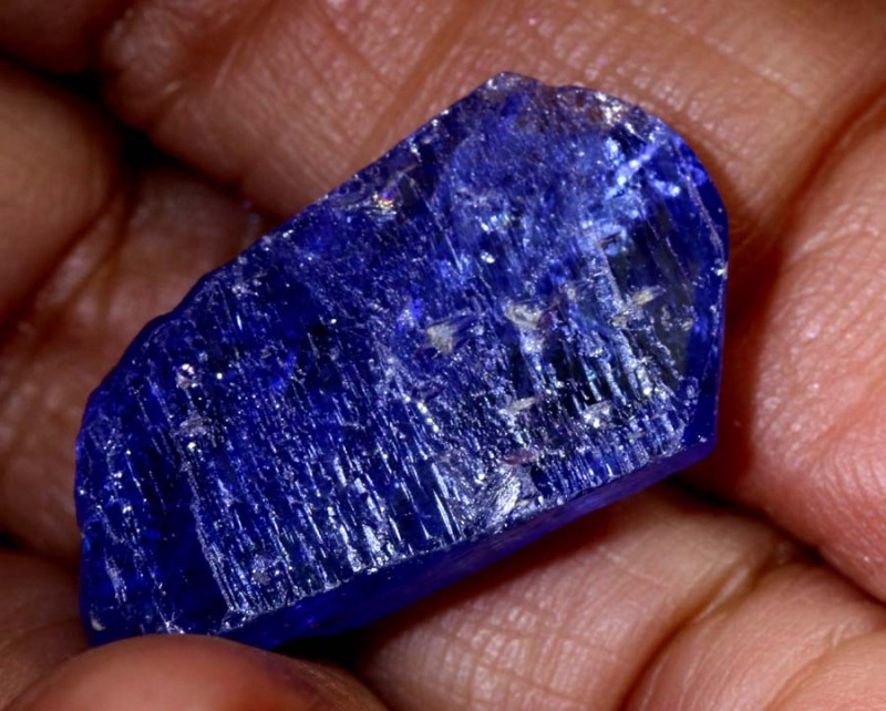 18.60CTS TANZANITE SPECIMEN CRYSTAL TBM1530