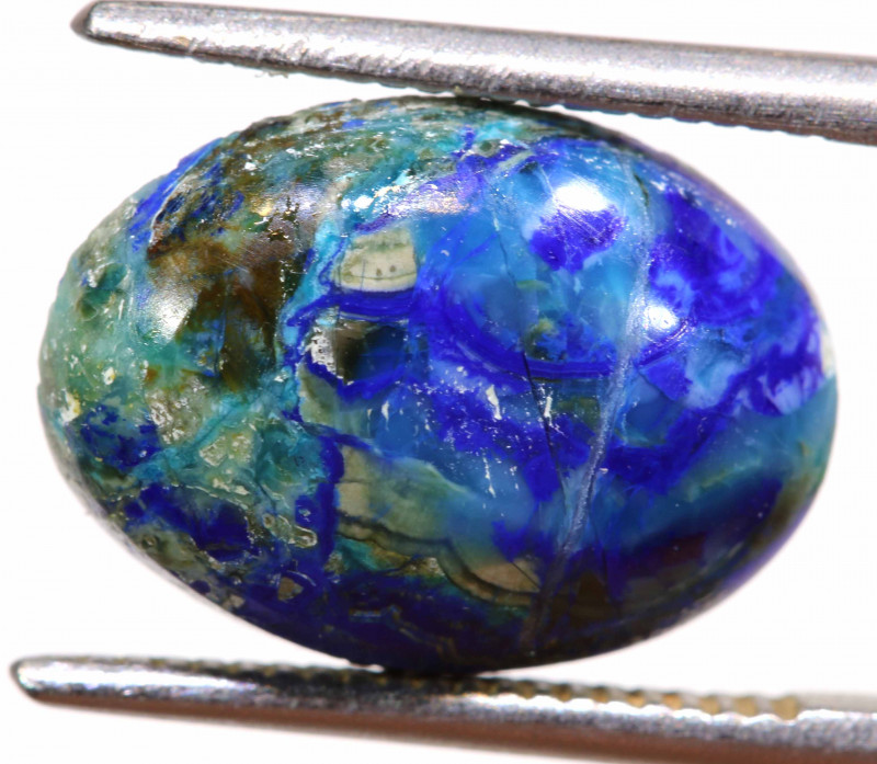 shattuckite gemstone cabochon