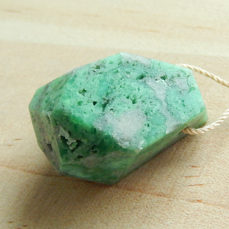 Sale GreenTurquoise Pendant ,Handmade Gemstone ,Turquoise Pendant B635