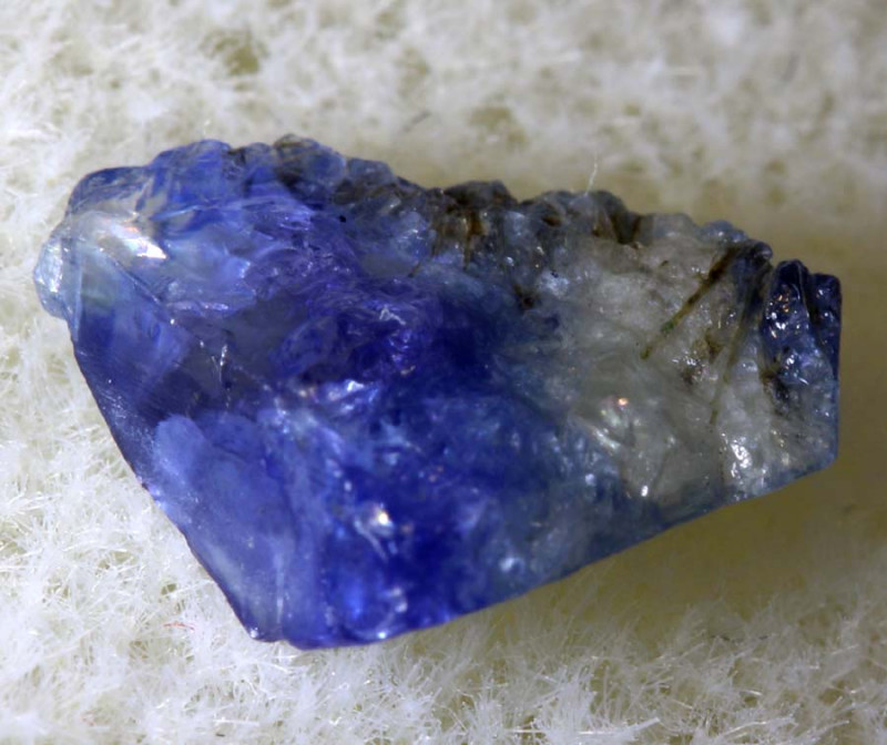 benitoite gemstone rough specimen