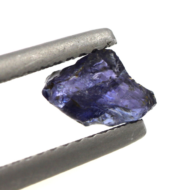 violet benitoite gemstone rough specimen