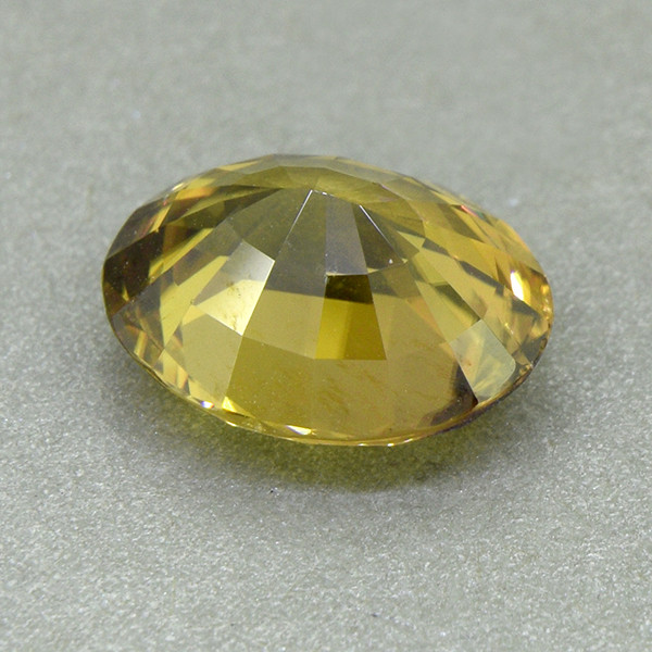 Untreated Zircon Yellow Natural Attractive 5.30ct