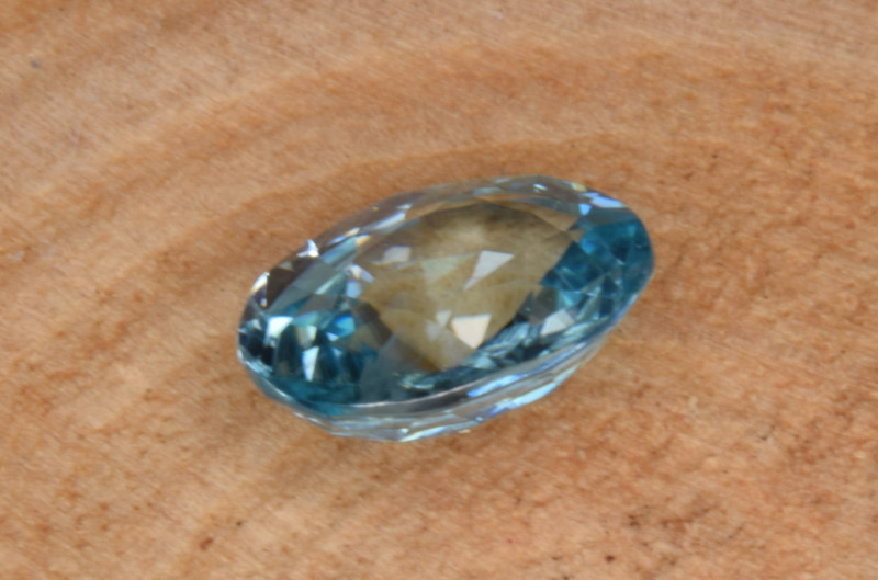 Natural Blue Zircon 1.70 Cts Top Luster Gemstone