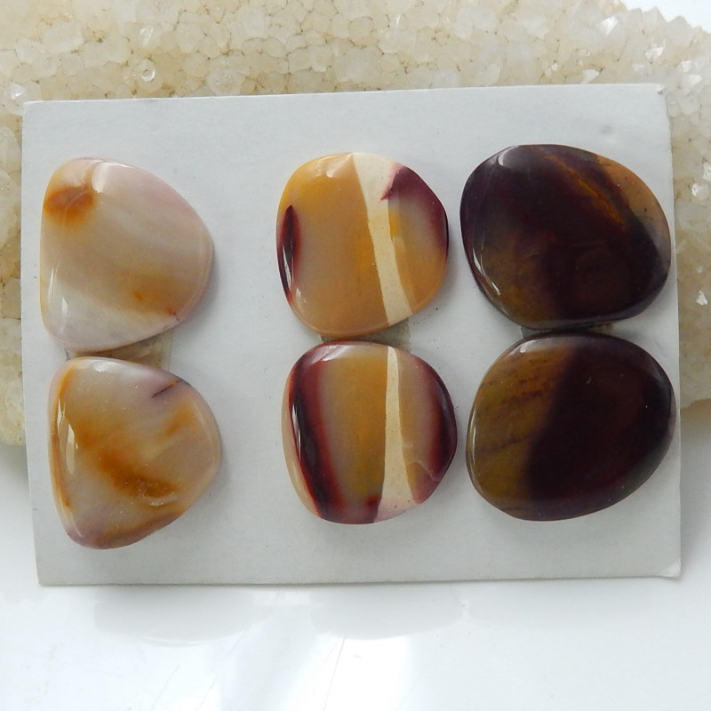 79cts Mookite Jasper Square Gemstone Cabochon ,Wholesale