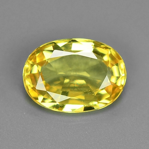 0.98 Very Rare Yellow Color Natural Sapphire Loose