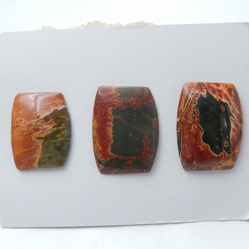 Wholesale Multi Color Jasper Gemstone Cabochons Jasper
