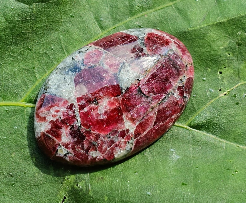 Red and black deals gemstone