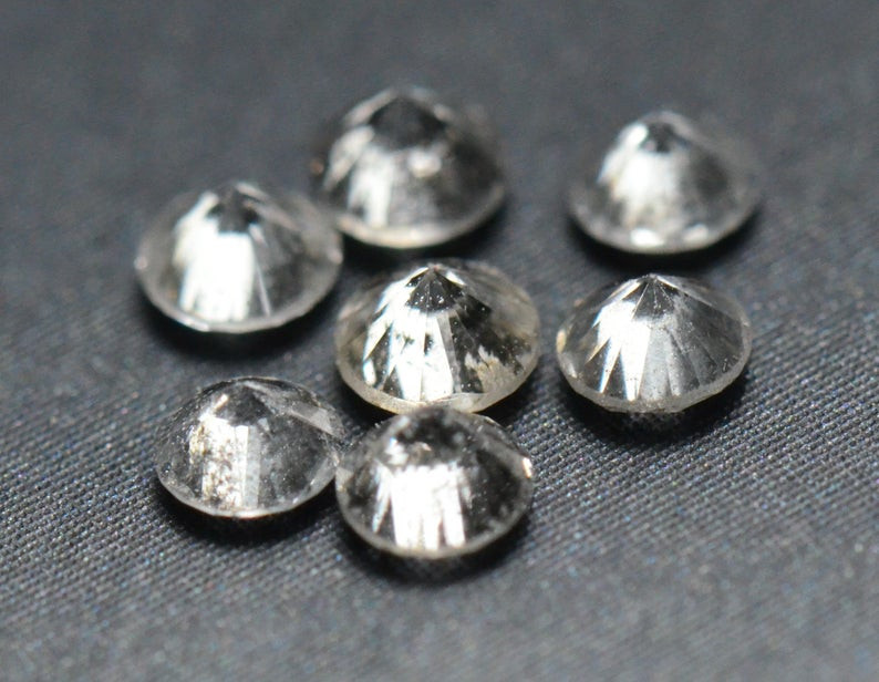 0.25ct 2mm Salt and Pepper Diamonds AA Grade 7 to