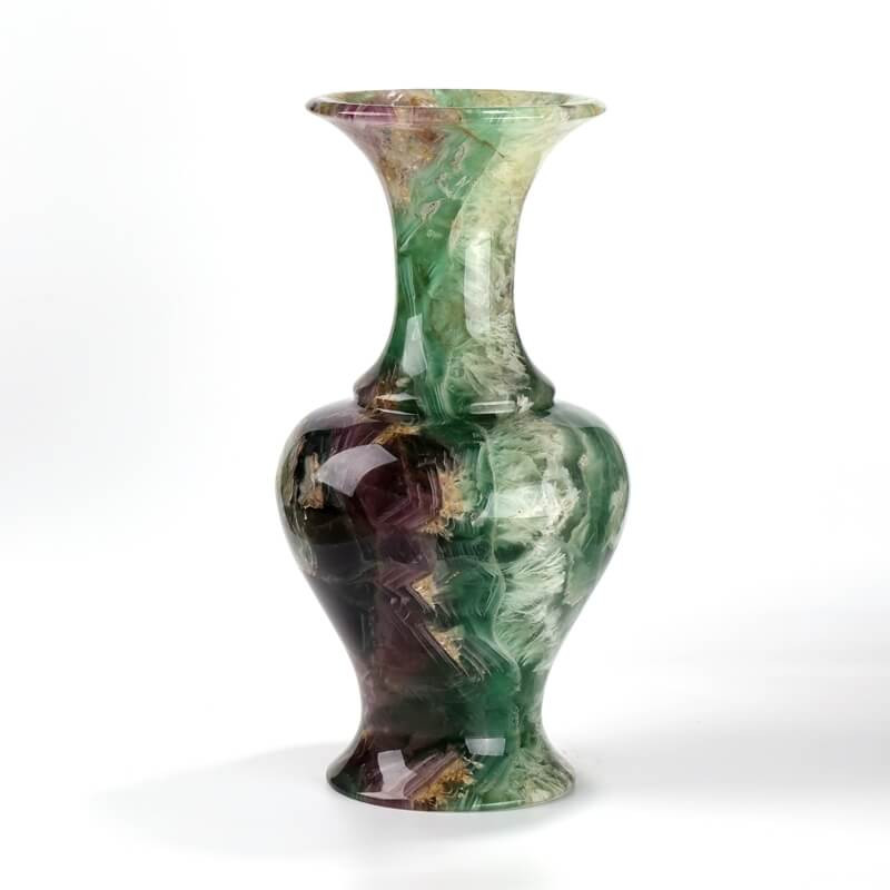 rainbow fluorite vase