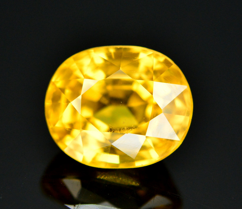 3 10 Ct Gorgeous Color Natural Yellow Zircon