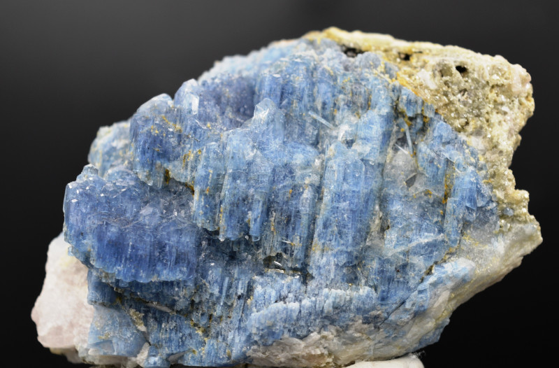 blue beryl gemstone rough specimen