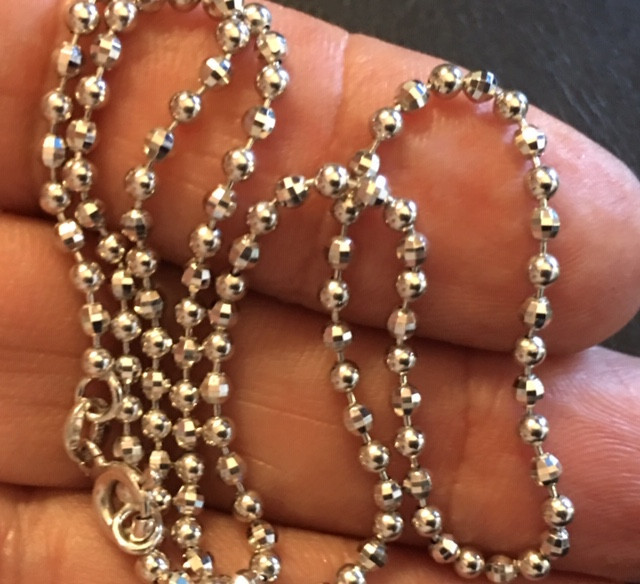 Popular Types of Necklace Chains - Ball Bead CHain