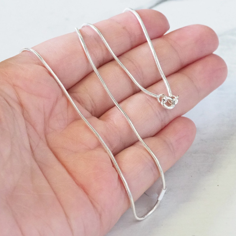 Silver Necklace Chain Types