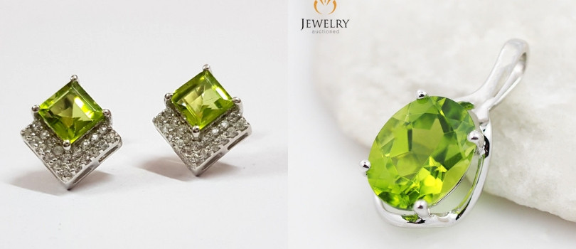 peridot jewelry 18th year anniversary