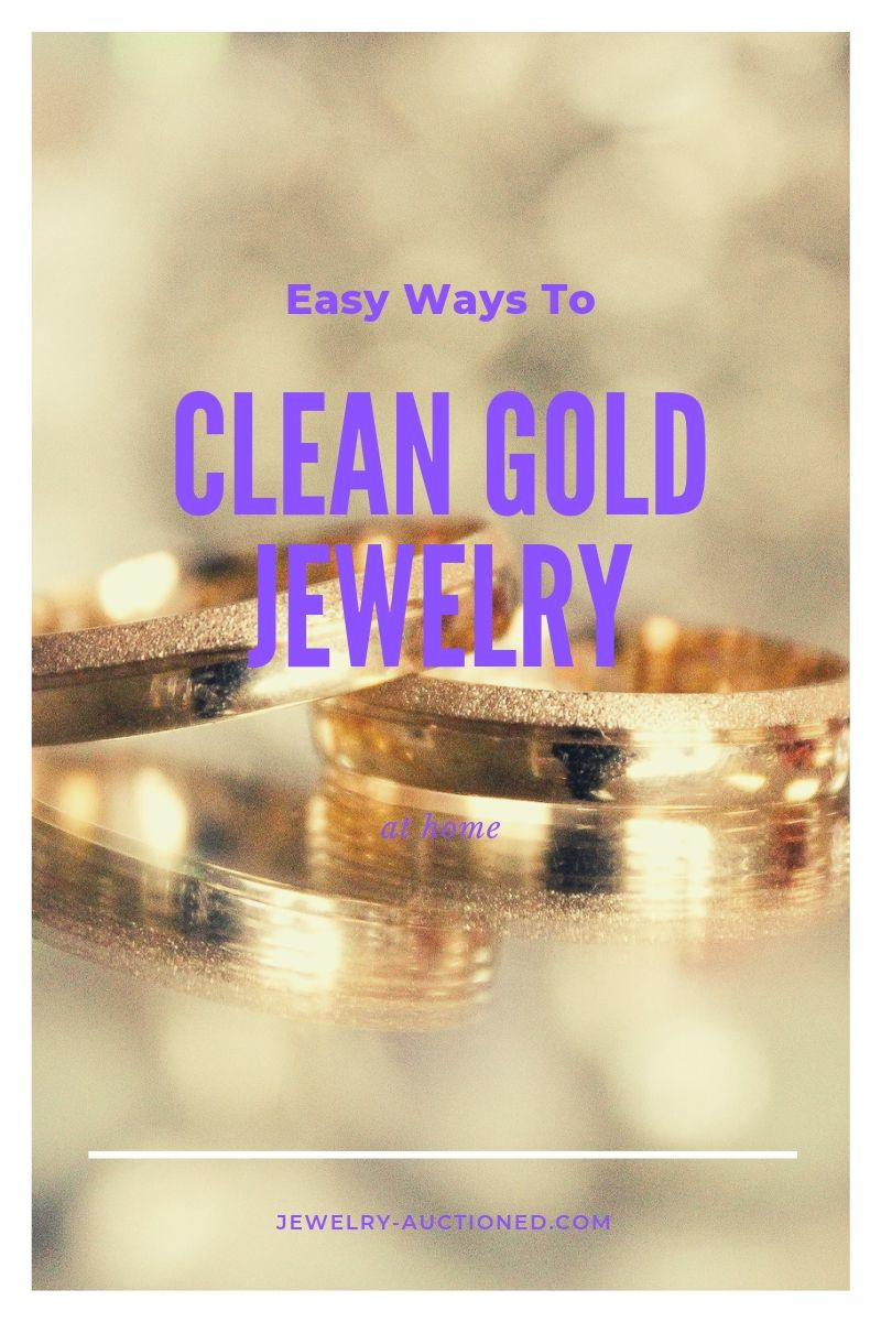 How to Clean Gold Jewelry With Simple Household Products