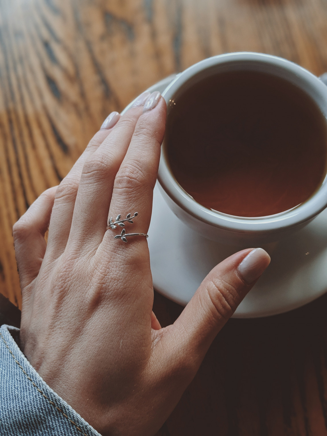 Meaning of wearing on sale ring on index finger