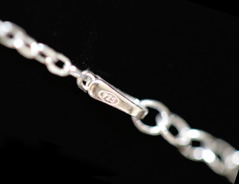 silver hallmark chain