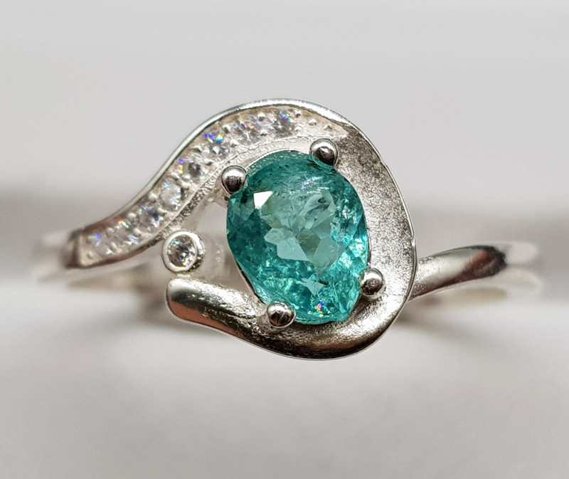 paraiba tourmaline gemstone ring