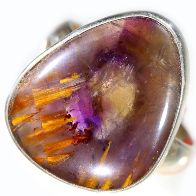 super seven gemstone ring