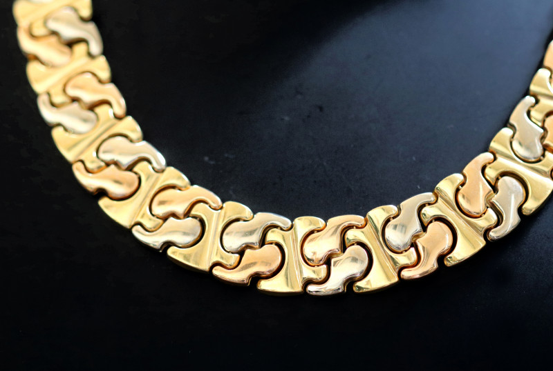 18k gold chain necklace - solid gold