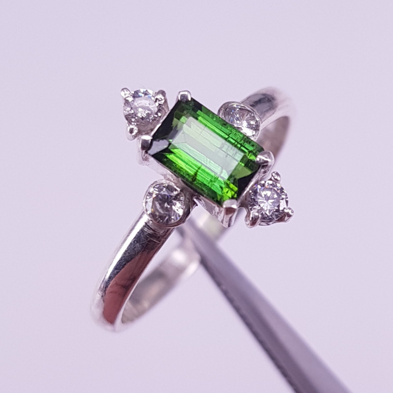 tourmaline gemstone scorpio birthstone ring