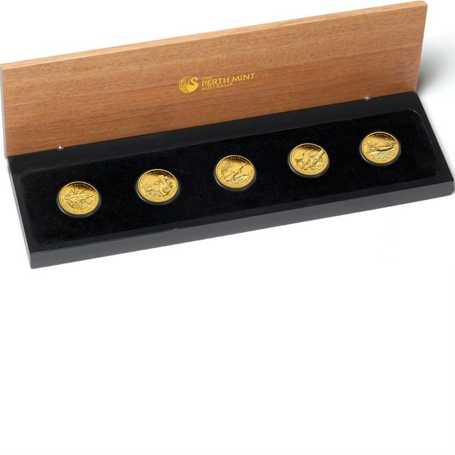 Perth Mint Australian Gold Coins Set