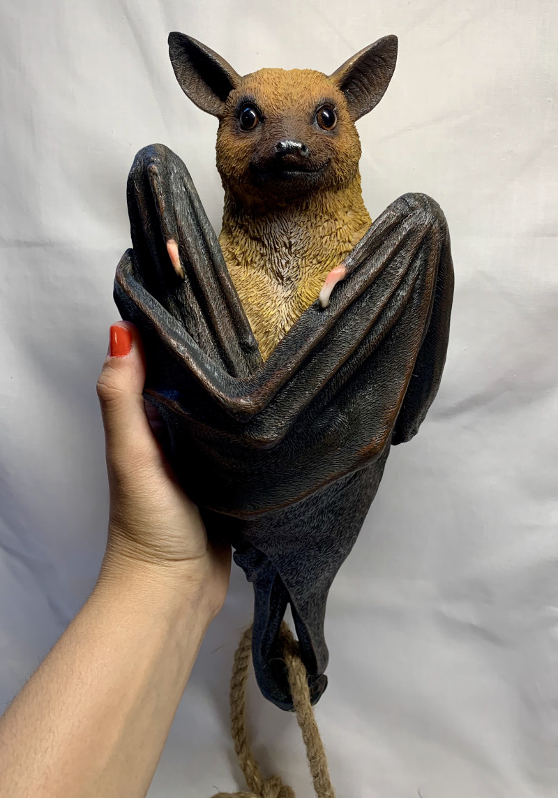 Hanging Bat Wrapped Wings 2 pcs Code BATHANG