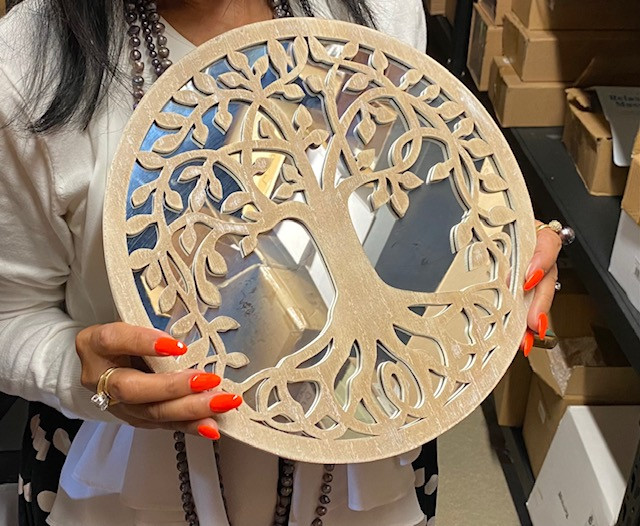 tree of life mirror decor