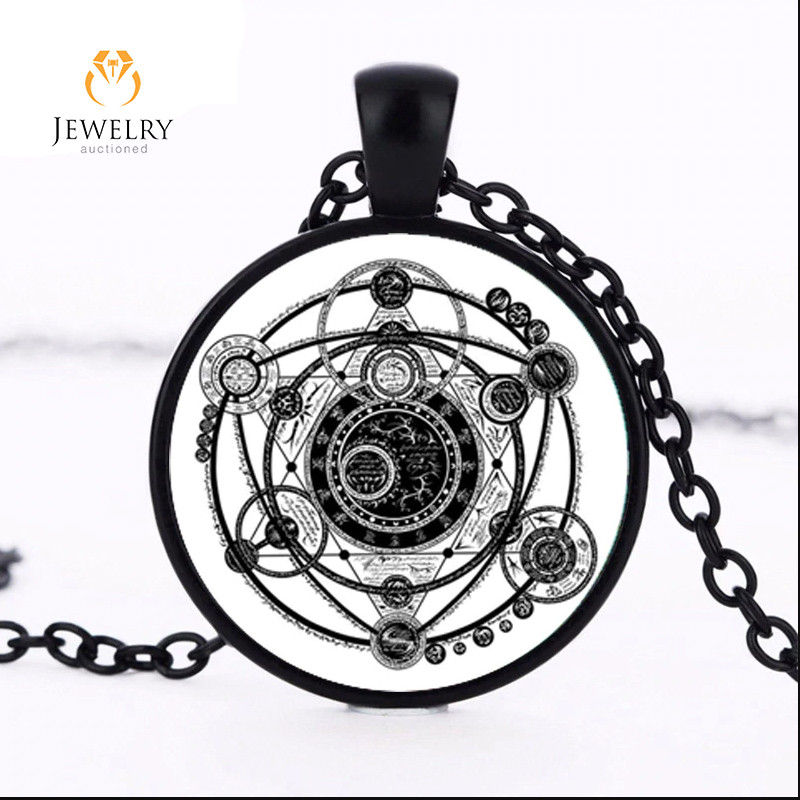 Sigil Magic Witchcraft Pendant Choker 