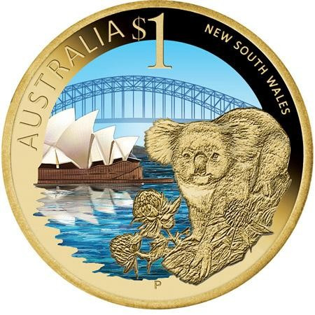 Australian gold coins from New South Wales