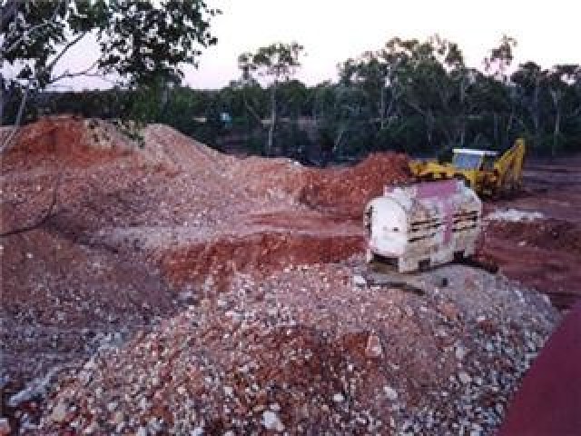 mining for boulder opal