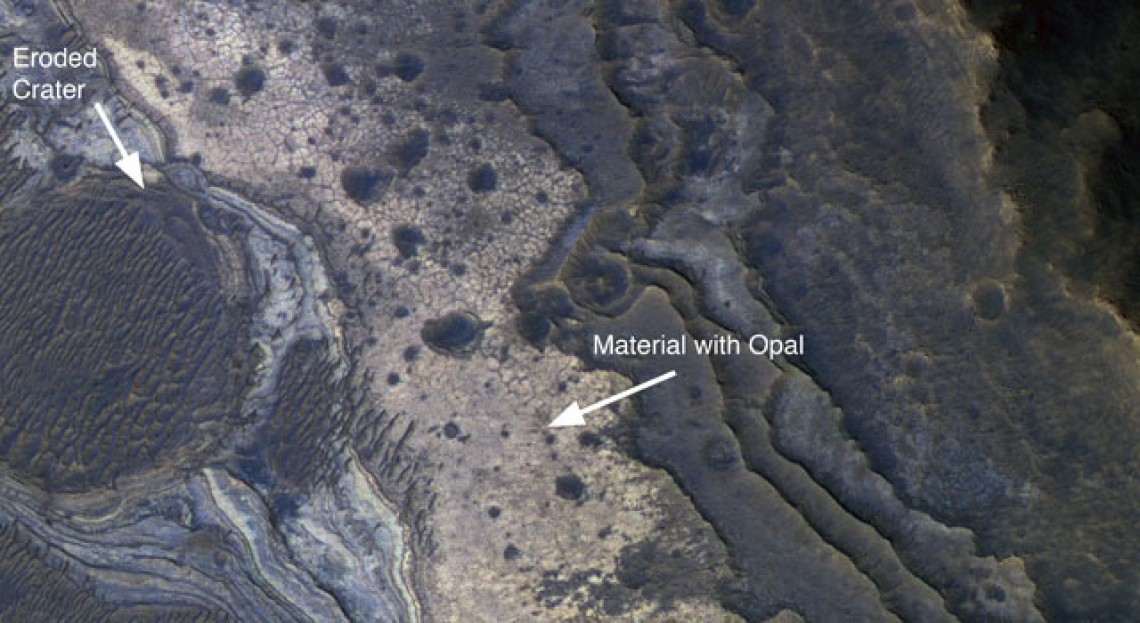 Opal Found On mars