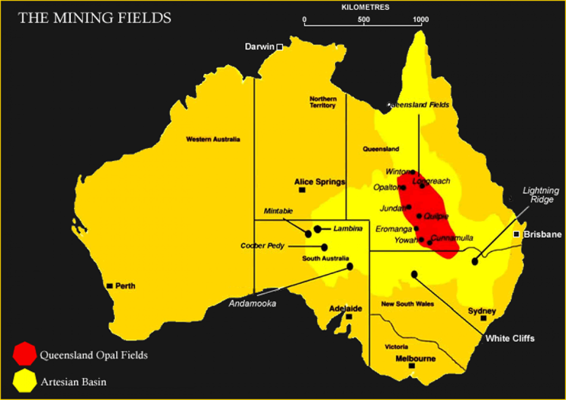 australian opal mines