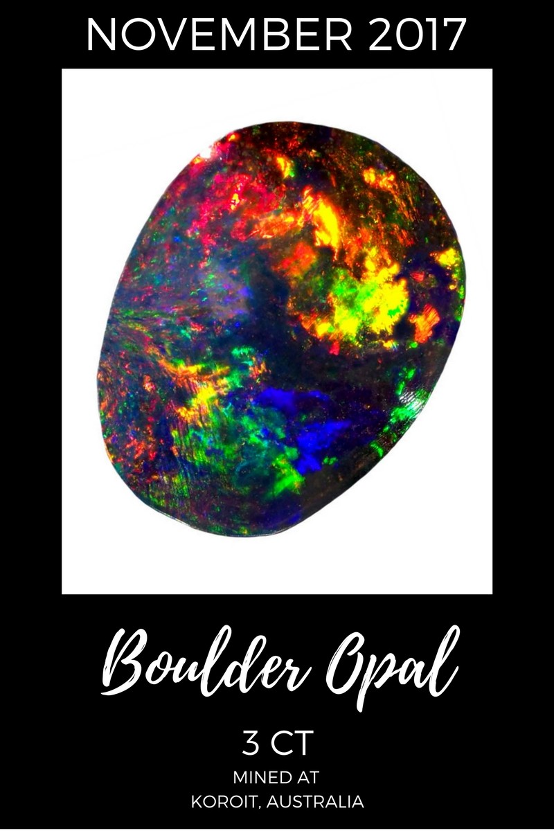 November 2017 Boulder Opal Sales