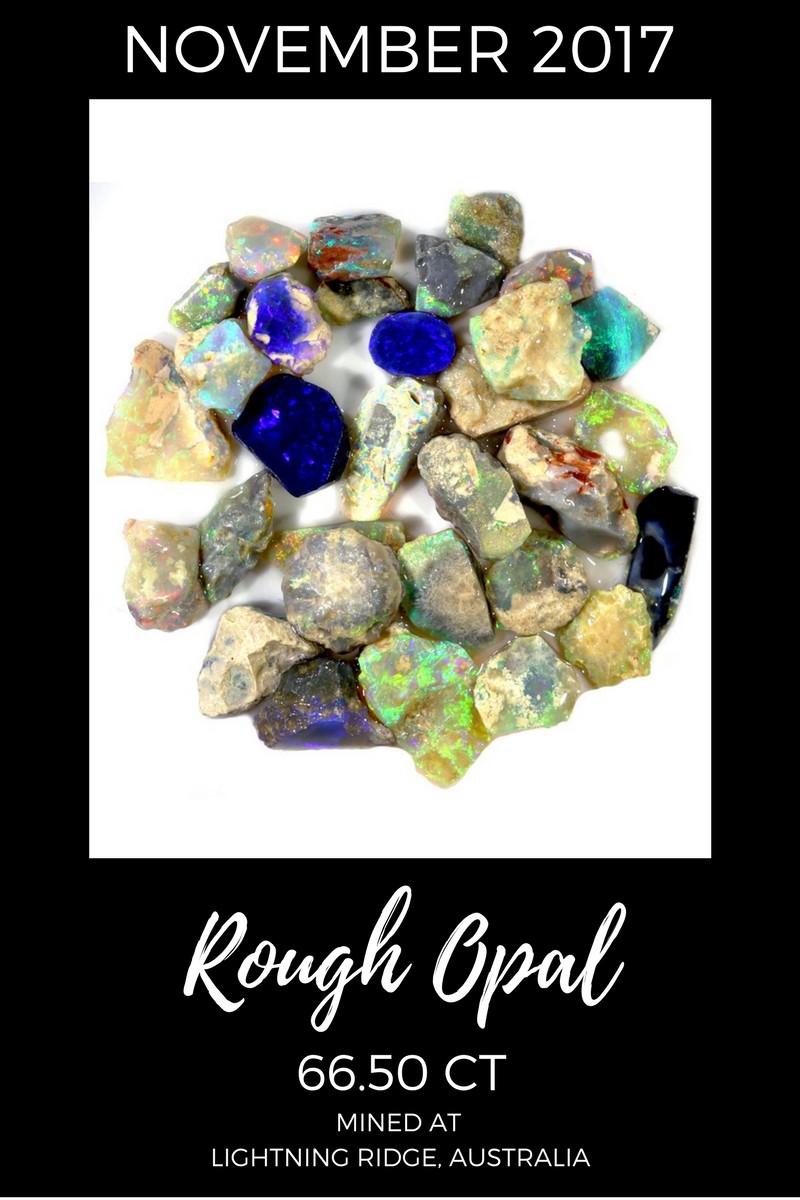 November 2017 Rough Opal Sales