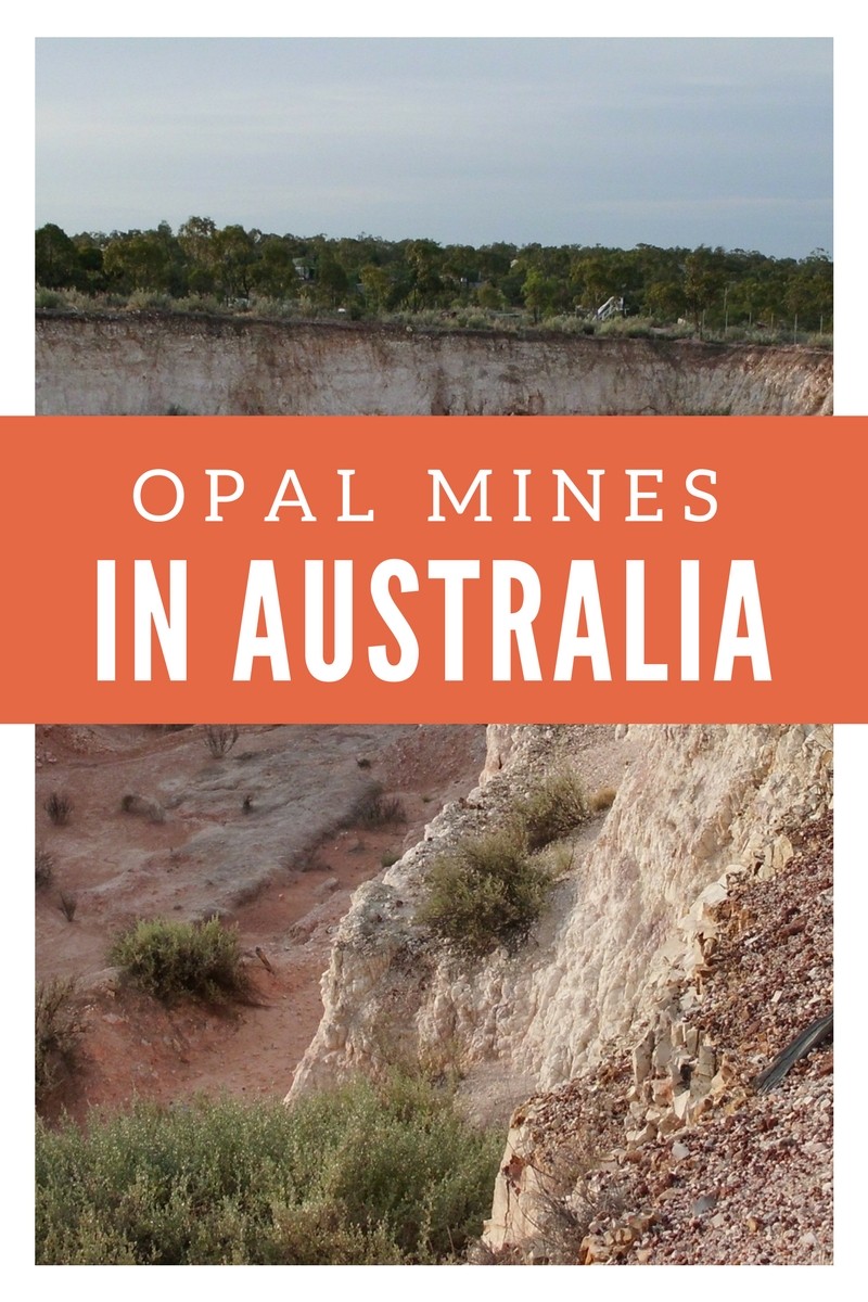 Opal mines in Australia